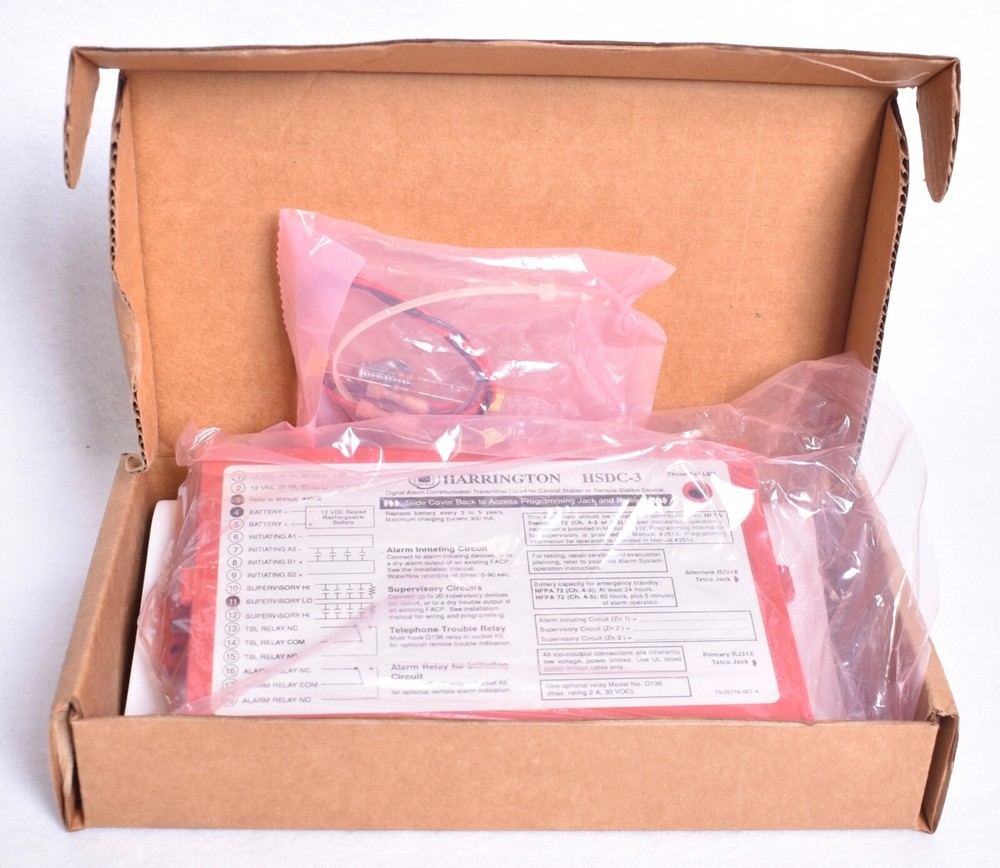 Harrington Dact Fire Digital Alarm Communicator Transmitter  HSDC-3