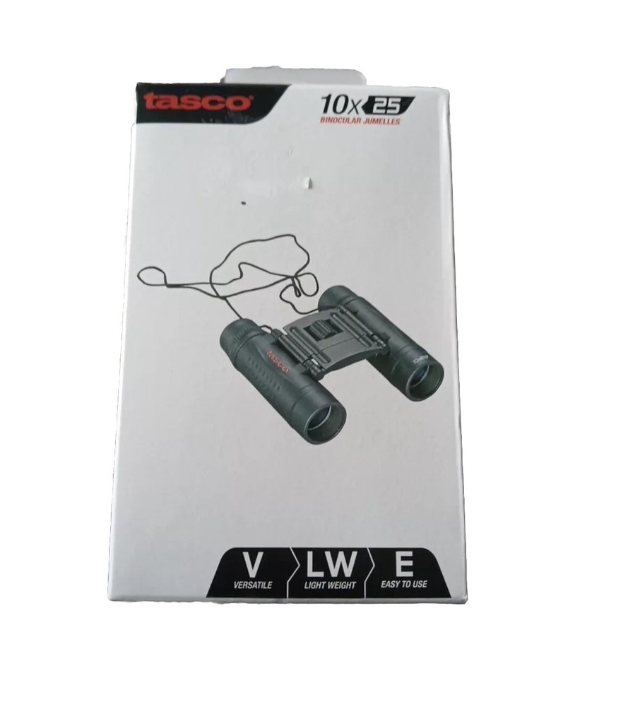 Tasco Essentials 10x 25 mm Binocular 168125