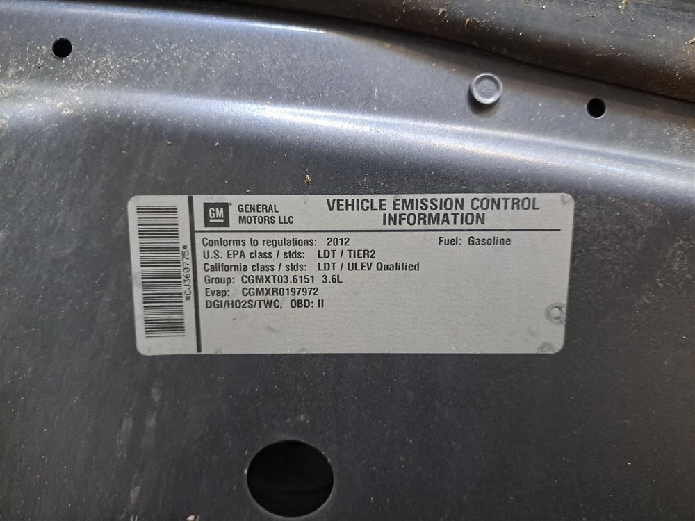 2012 Acadia Camera/Projector Sku#4182479