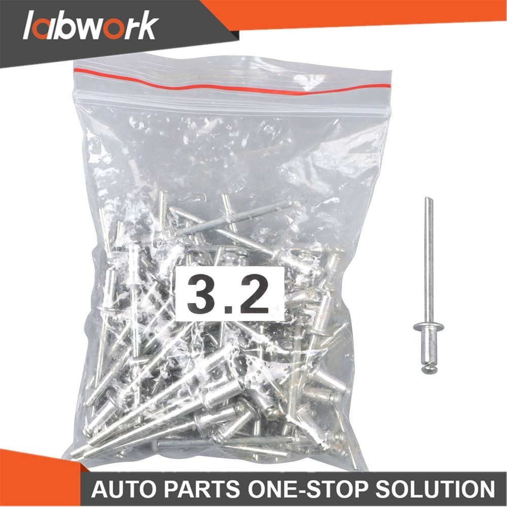 Labwork 1/4” Pop Rivet Gun Kit with 210Pcs Blind Rivets 13" Hand Riveter Tool