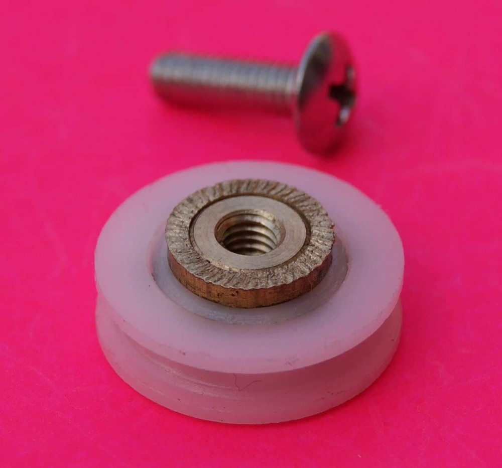 Replacement Shower Door Rollers/Runners/Wheels 19 millimeters, 19mm-8cs