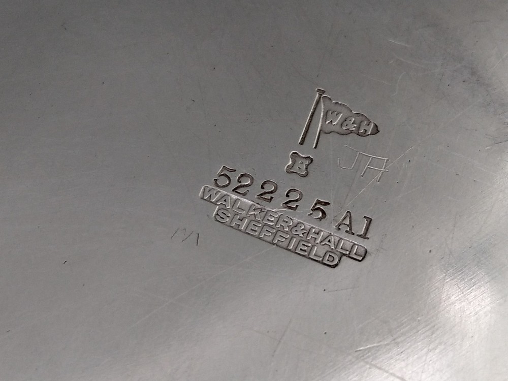 Small Oval Meat Serving Dish Silver-Plated Walker Hall