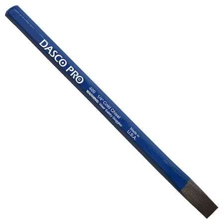 Dasco Pro 400 Cold Chisel, 1/4" Tip X 4-7/8" L