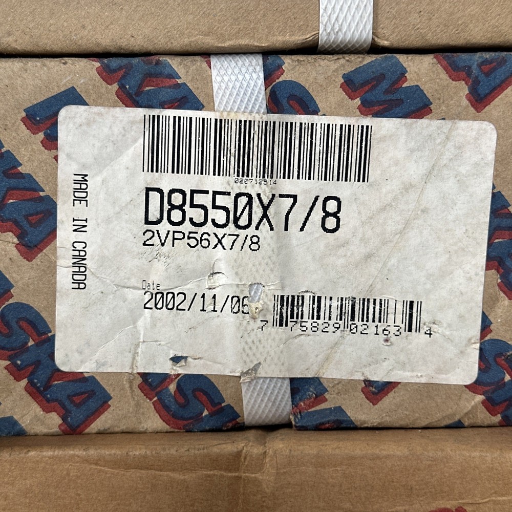 2VP56 X 7/8” Maska Multi Variable Pitch Sheave