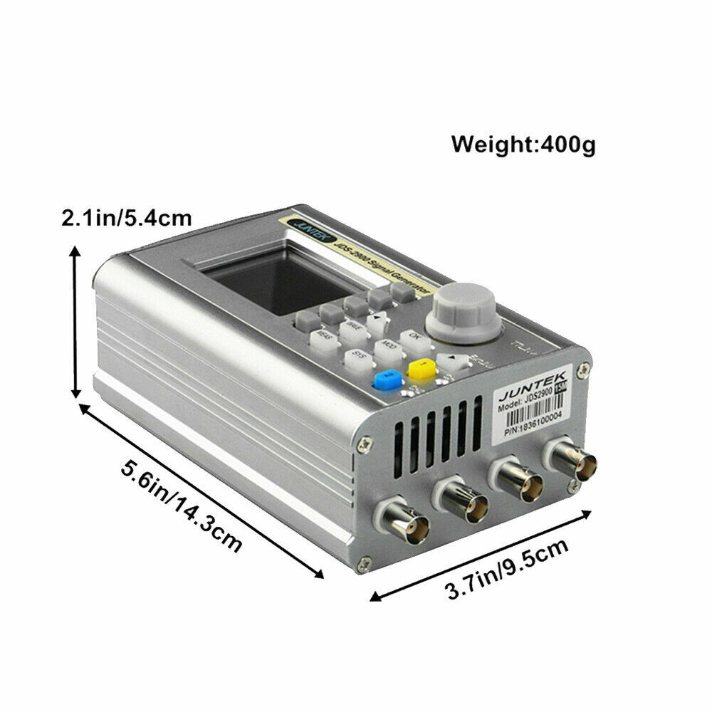 JDS2900 Dual-channel DDS Function Arbitrary Waveform Signal Generator 15-60MHz