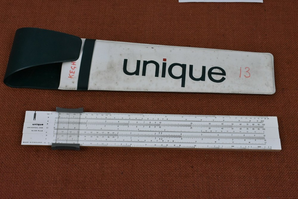 Unique "Universal One" Slide Rule