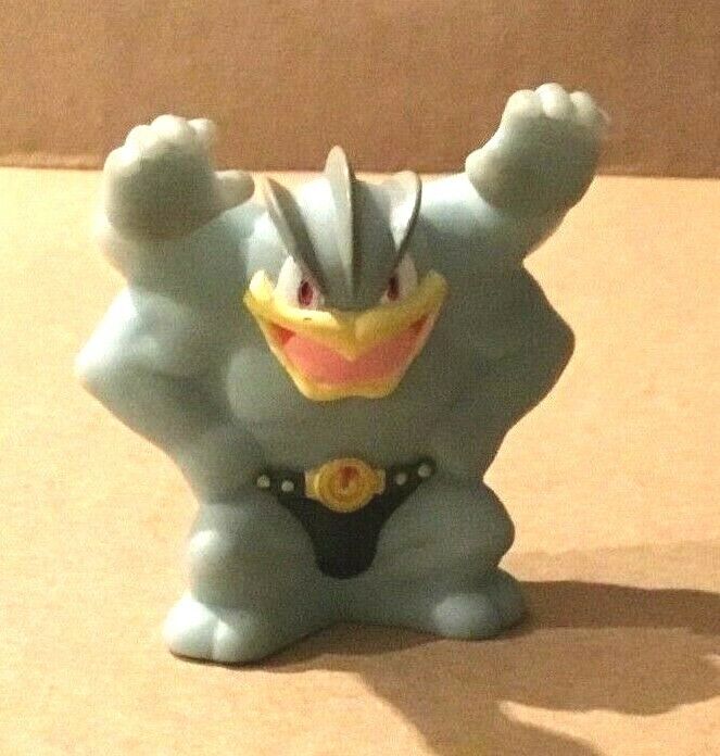 2009 Pokemon Finger Puppet Machamp Figure Gotta Catch Them All Nintendo Bandai