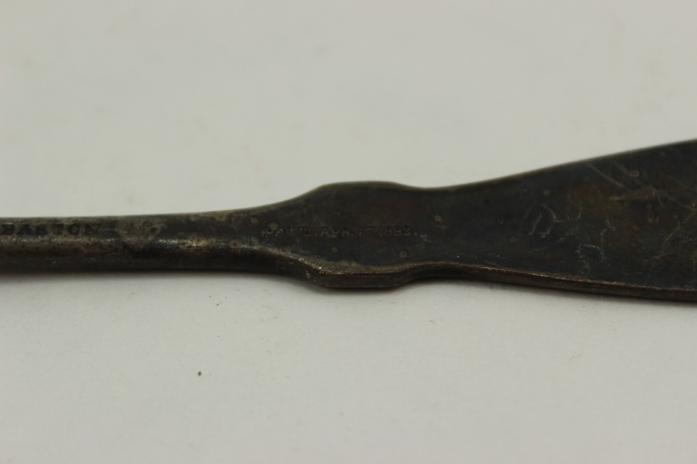 Antique Reed & Barton Fork 1883 Silver? Silverplate?