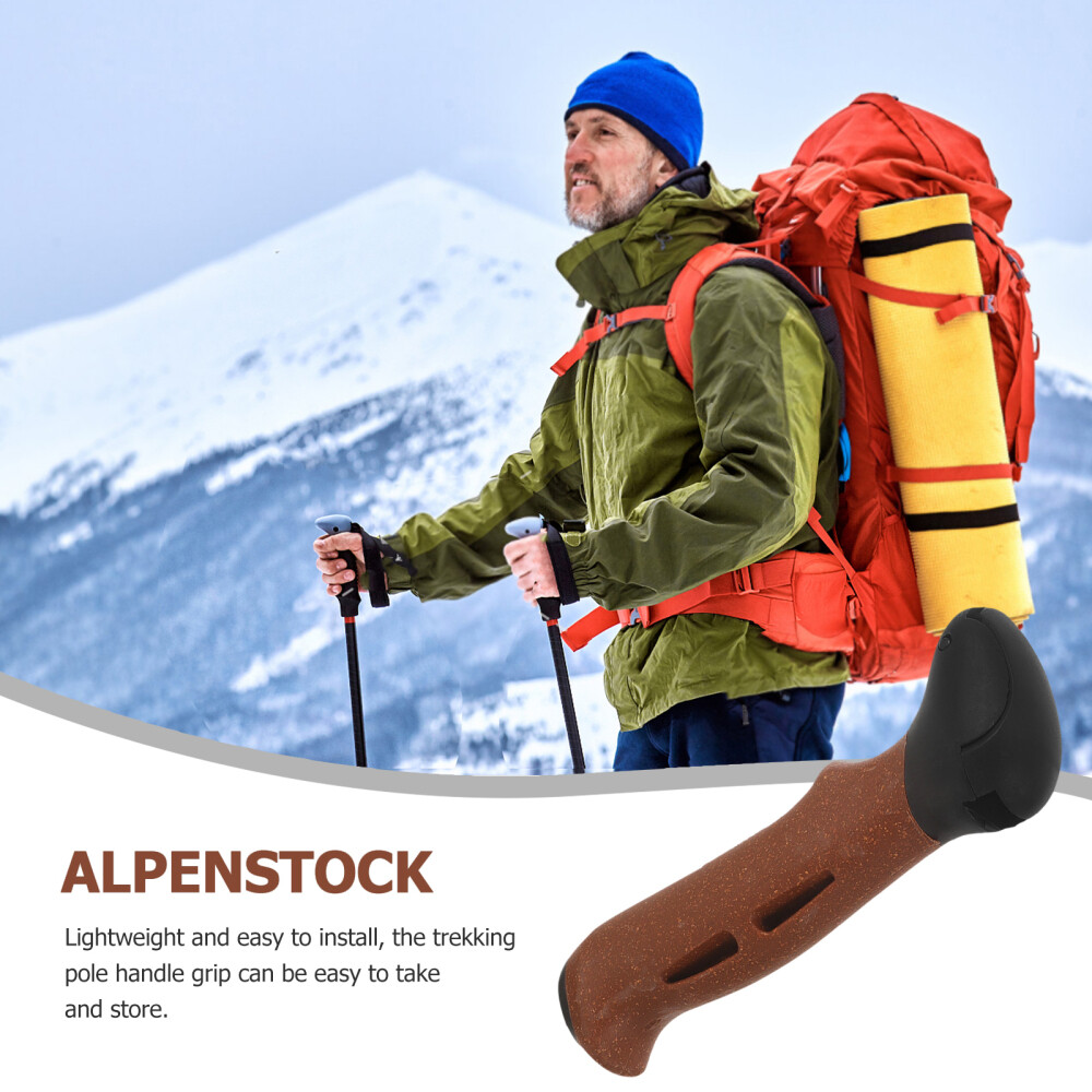 Trekking Pole Handle Cork Hiking Pole Grip Cork Replacement Cork Handle