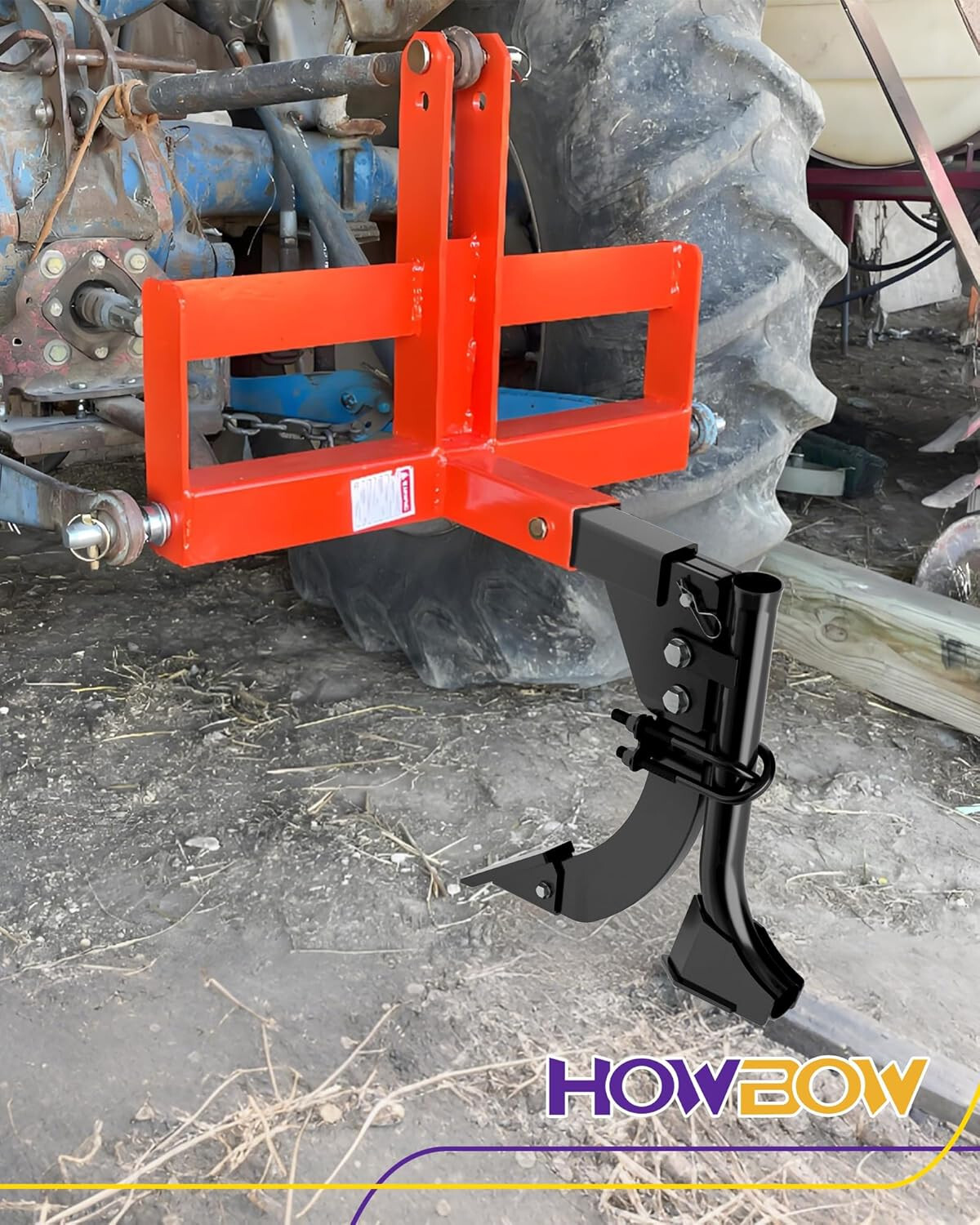 Pipe Layer Attachment Fits Any 3-Point Hitch Mounted Ripper Hitch Lawn Subsoiler