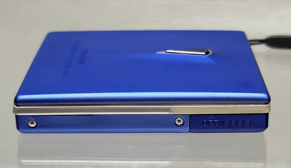 Sharp MD-ST55 Portable MD Player Playback minidisc Walkman
