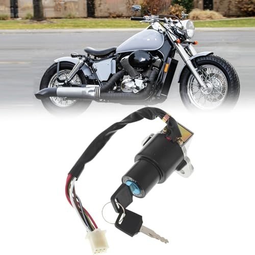 Motorcycle Ignition Switch w/Keys Replacement for KLR650 KLR 650 1987-2007