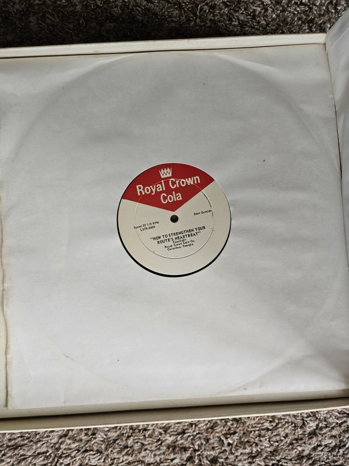 Basic Sales Training Series Volume 2 Royal Crown Cola