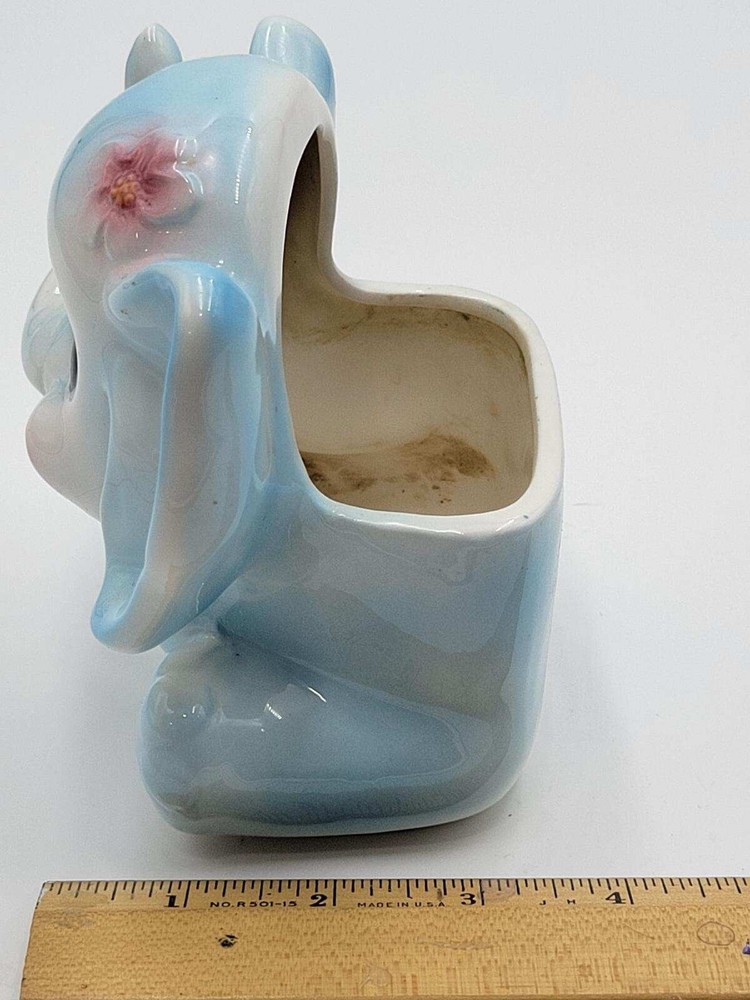 Pottery Elephant Planter