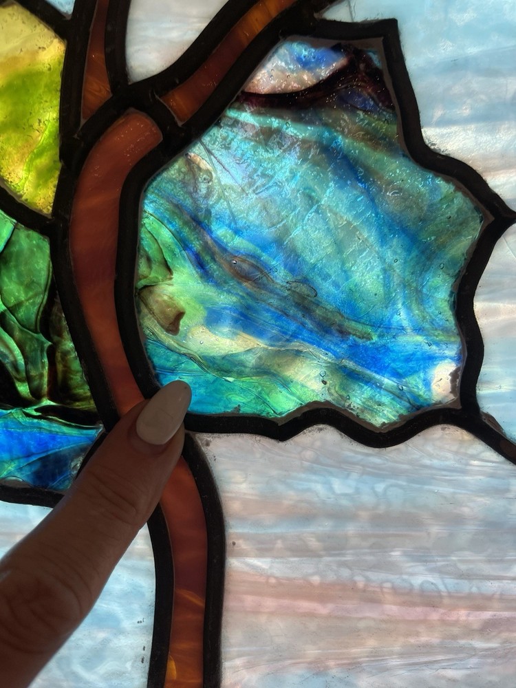 Figural Stained Glass Window