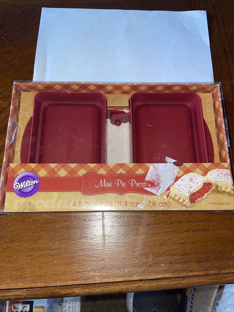 Wilton Mini Pie Press New In Box