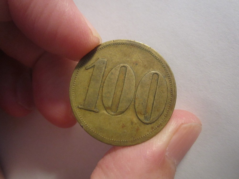 100 WERTH-MARKE G.W. TOKEN