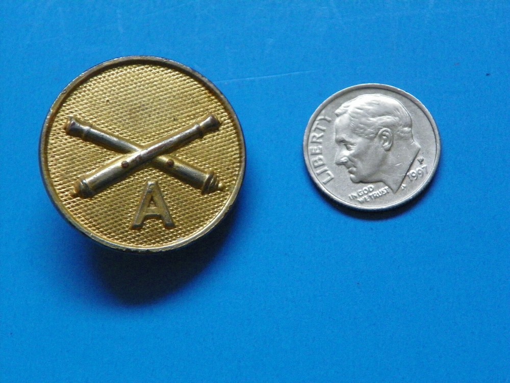 1920'S ORIGINAL U.S. ARMY ARTILLERY CO. A  INSIGNIA