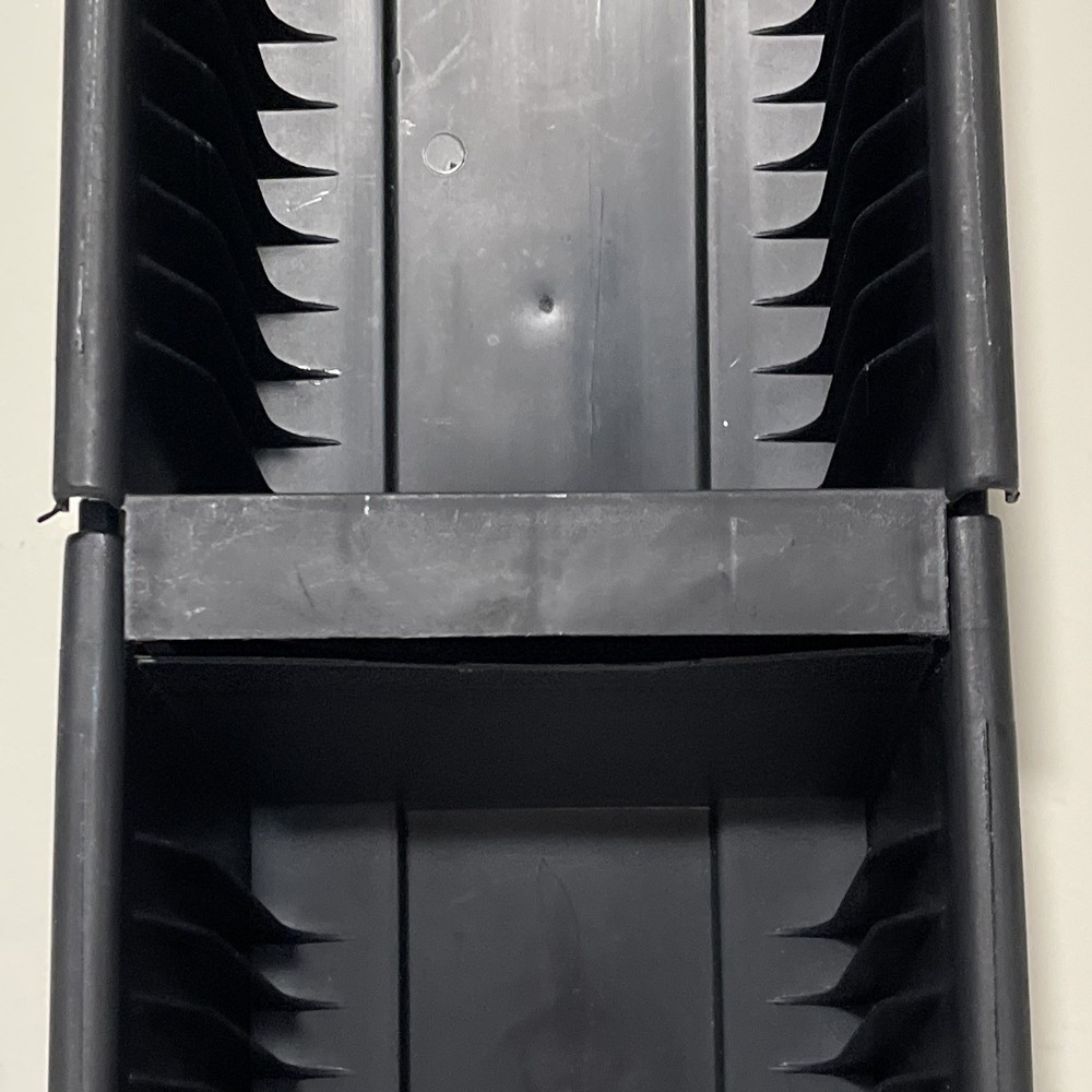ALPHA 60 CD Black Storage Tower Rack Stand (Approximately 36" Height, 2-piece)