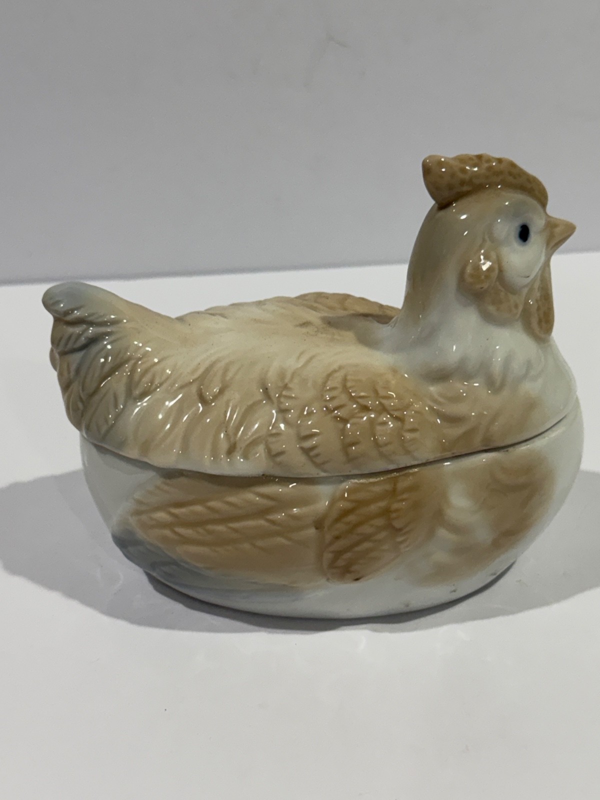 Vintage Ceramic Chicken/Hen Dish Farmhouse Kitchen