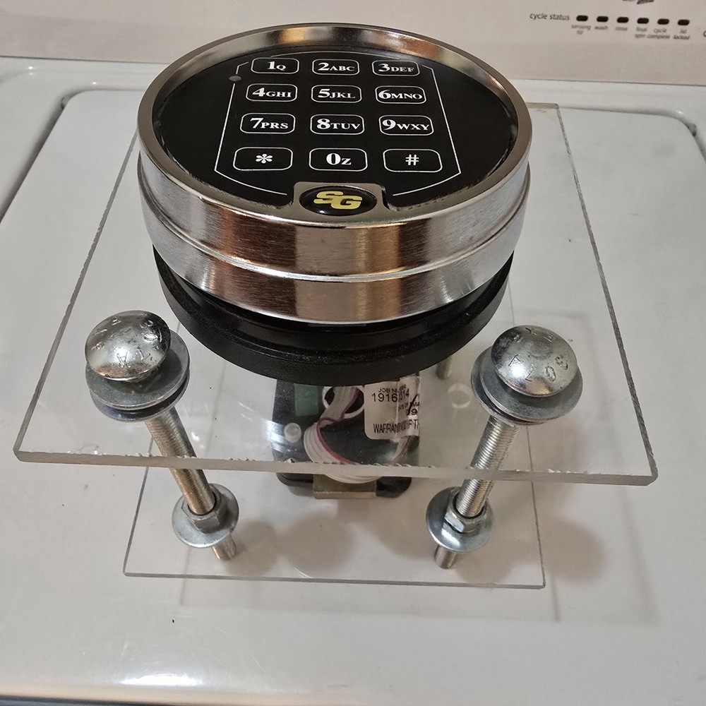 combination lock testing equipment jig