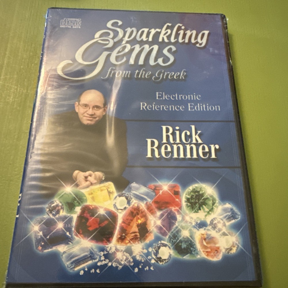 Sparkling Gems from the Greek Rick Renner Software CD-ROM Electronic Reference