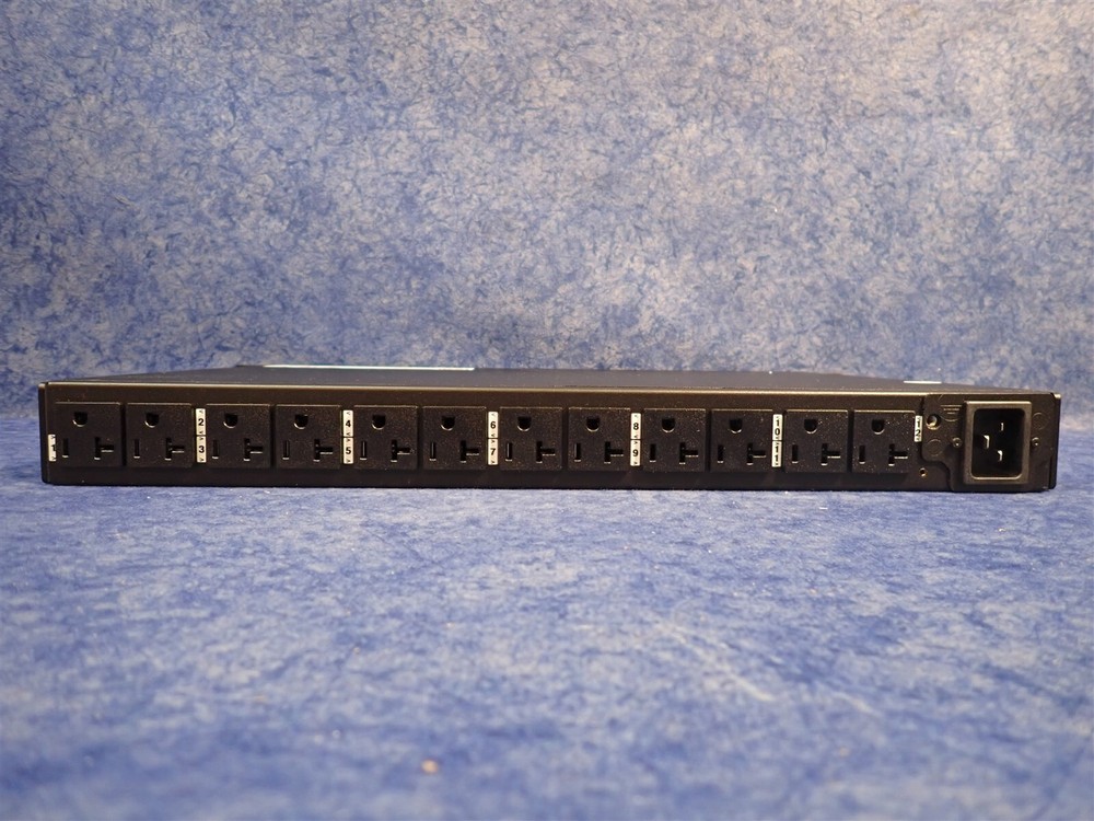 Chatsworth E0-1243-C Basic eConnect PDU, Black, 1U (Q63)