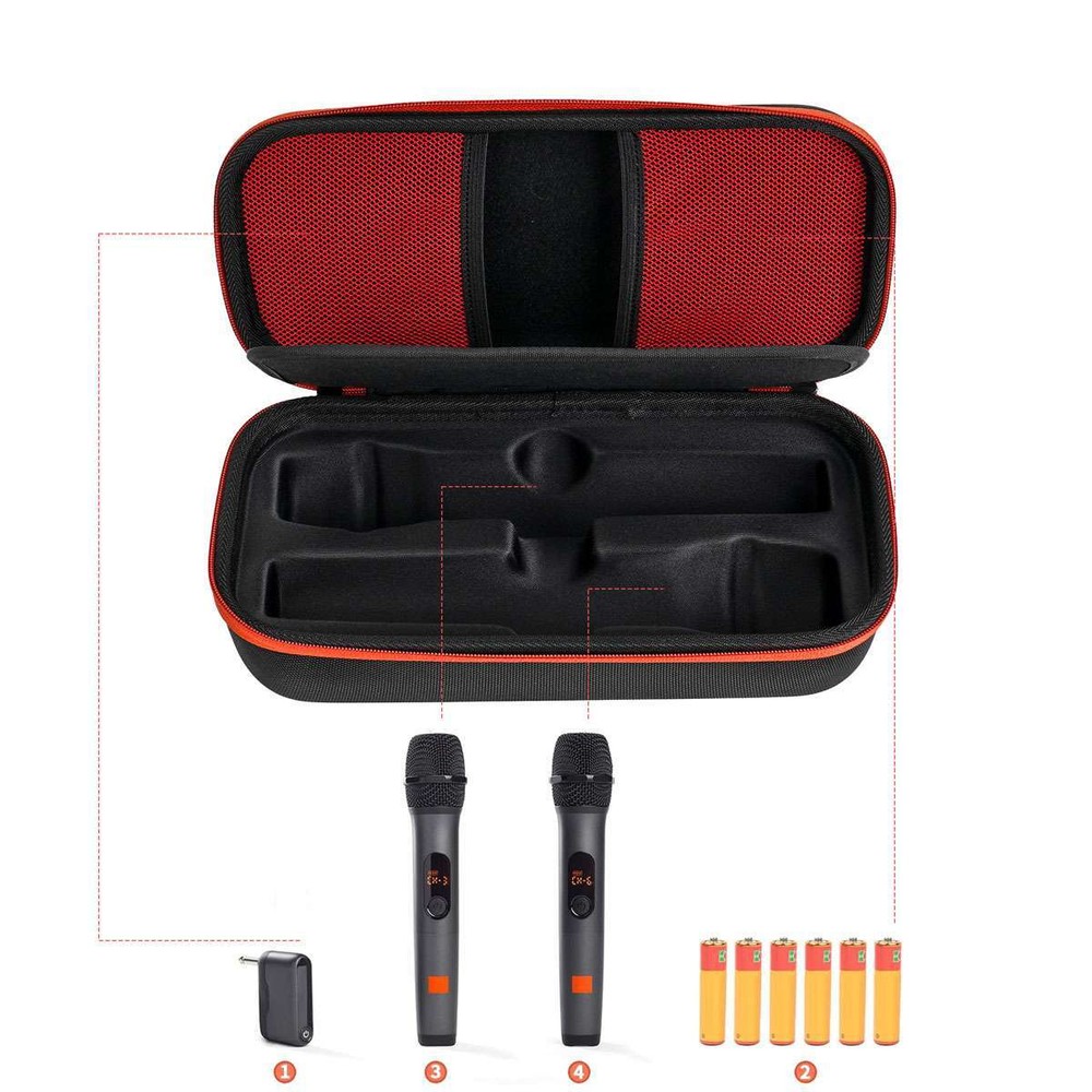 Wireless Microphone Cases Compatible with JBL Wireless Two Microphone System USA
