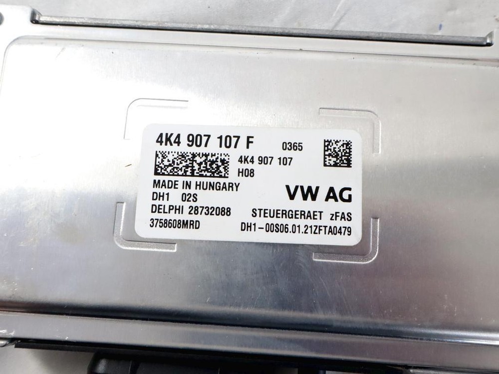 4K4907107F control unit image processing module camera Audi RS Q8 4.0 I 4