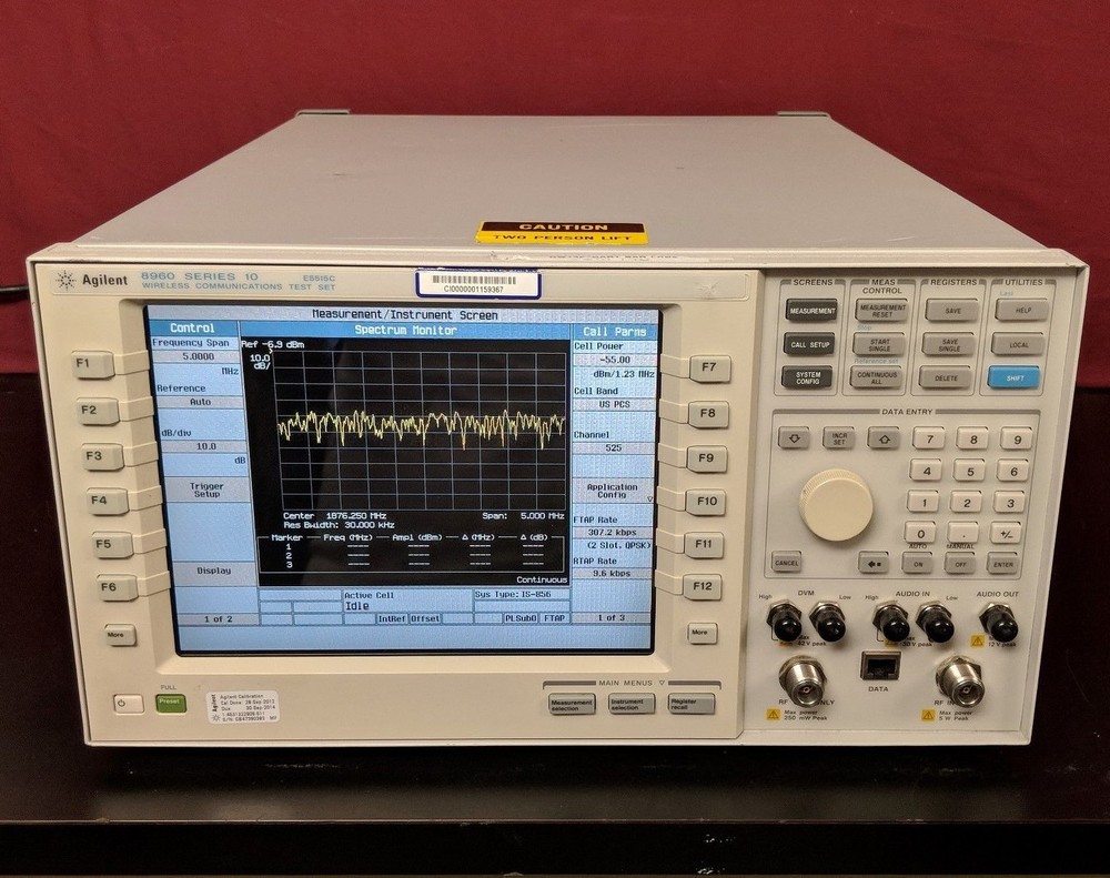 Agilent 8960 Series 10 E5515C Test Set w/ 1xEV-D0 Terminal Test E1966A / E1976A