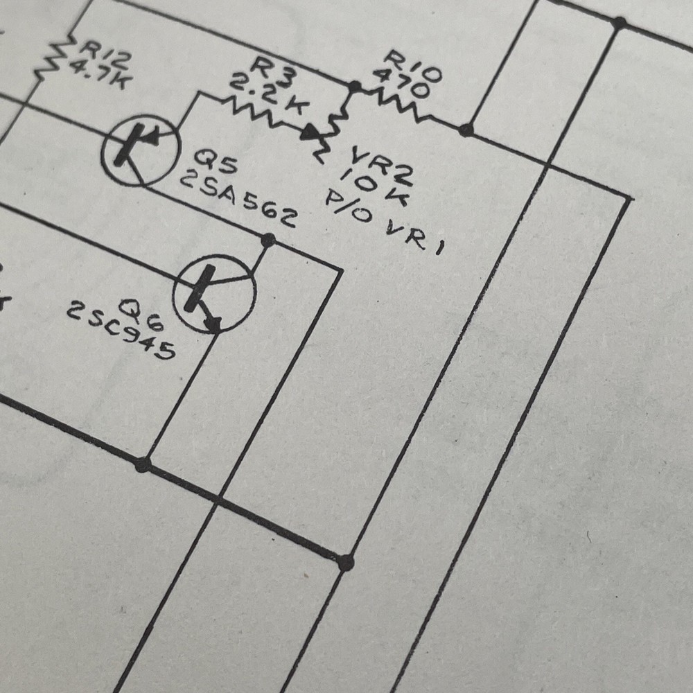 Ray Jefferson Fish Flasher Model 70 Bubblebee Instruction Handbook Schematic