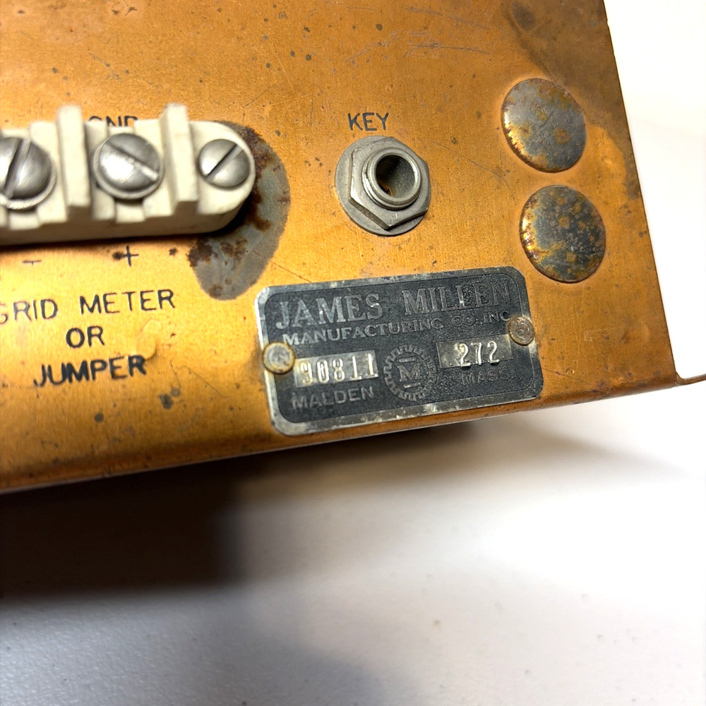 Vintage James Millen 90811 High Frequency Power Unit With Coils