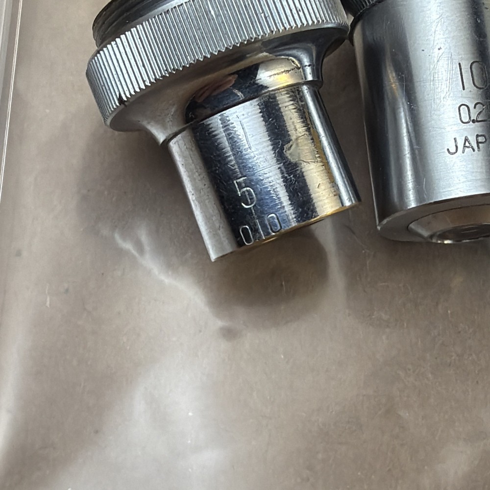 Edscorp Microscope Objective Lot 5x 10x 20x 40x Japan