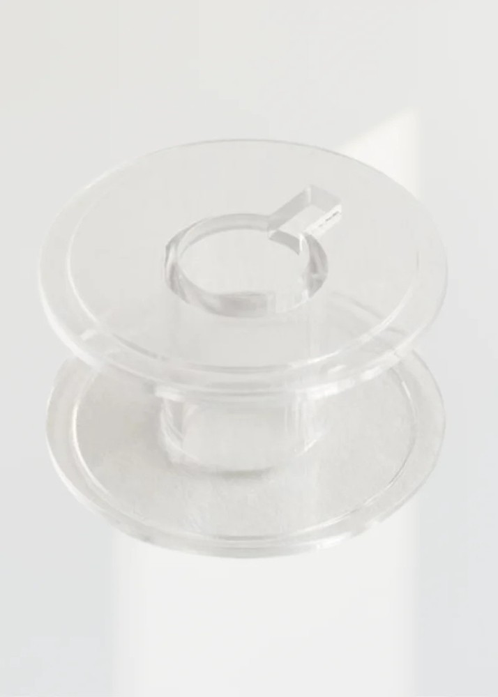 Singer Class 15 Bobbins – 4-Pack Clear – Sewing Machine Replacement