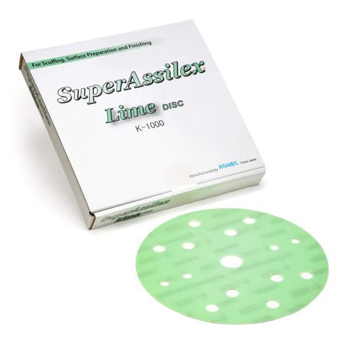 Eagle Abrasives 6” Assilex Discs - Lime 15/H