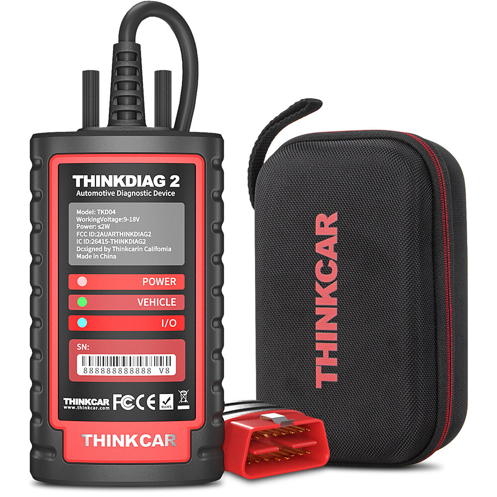 2025!THINKDIAG 2 Car OBD2 Scanner All System Bidirectional Diagnostic Tool CANFD