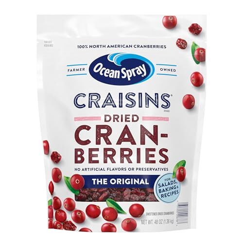 Ocean Spray Craisins Cranberry, 64 Oz Assorted Sizes