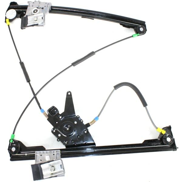 Front, Driver Side Power Window Regulator, Without Motor For 95-02 CABRIO