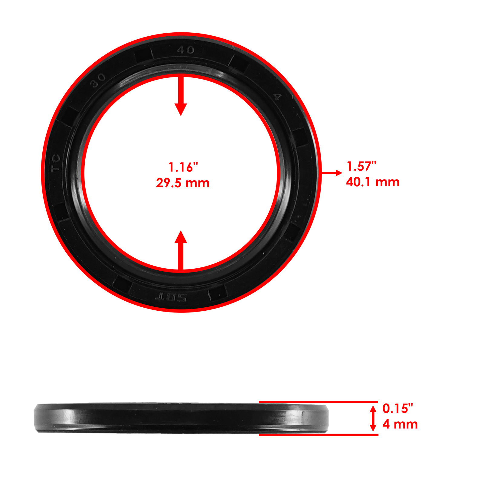Caltric Front Differential Kit For Polaris Scrambler 1000 2015-2017 1337106