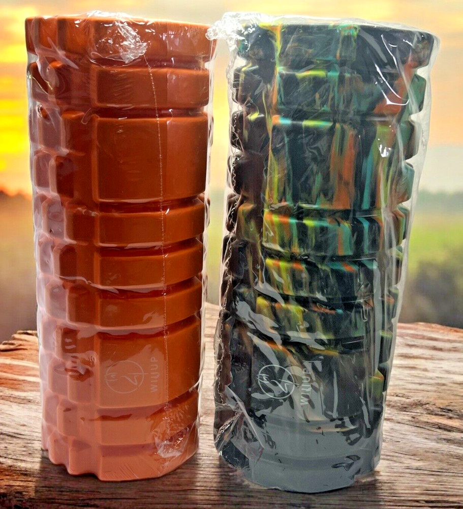 2Pack Foam Roller for Deep Tissue Massager Muscle Trigger Point Release 13''X5''