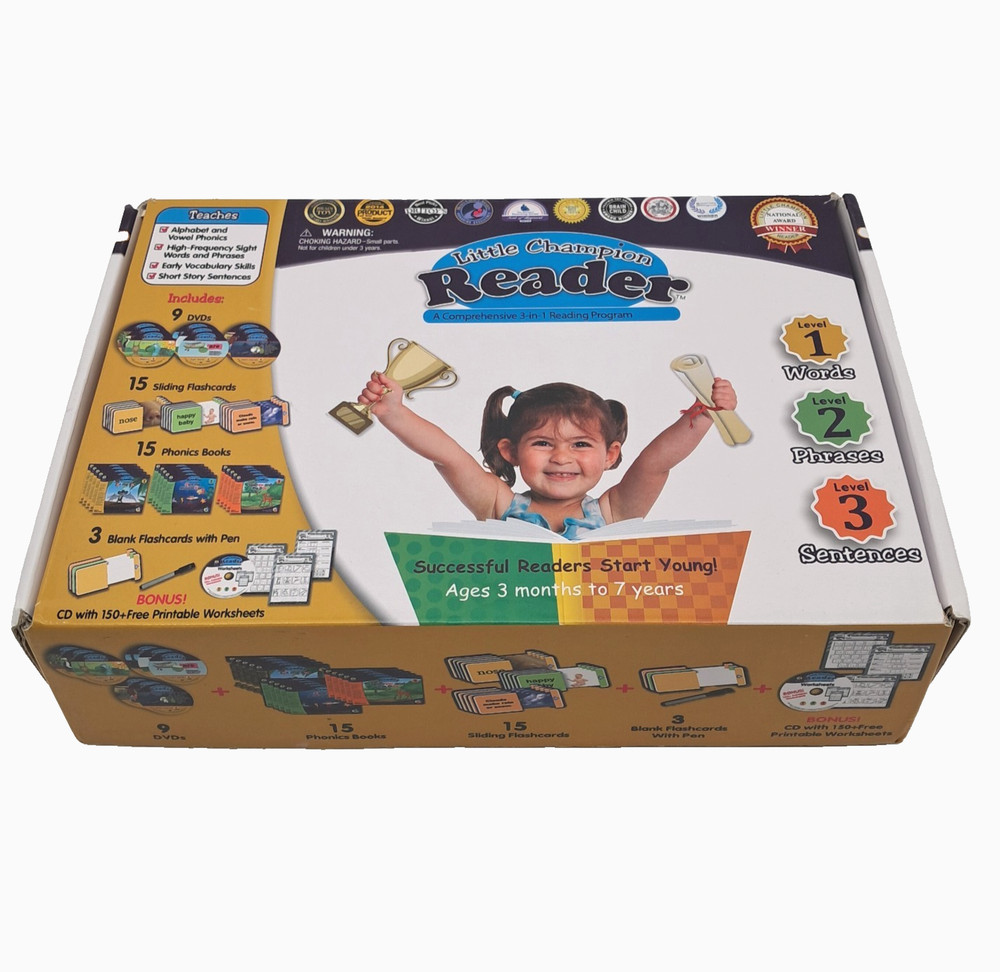 PARTIAL SET Little Champion Reader Comprehensive Reading Program Homeschool LOT