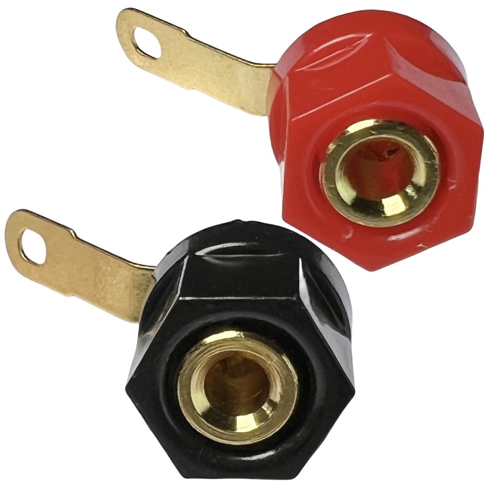 CESS Amplifier Terminal Connector Binding Post #09: Length 29mm/1.1",4-Pack