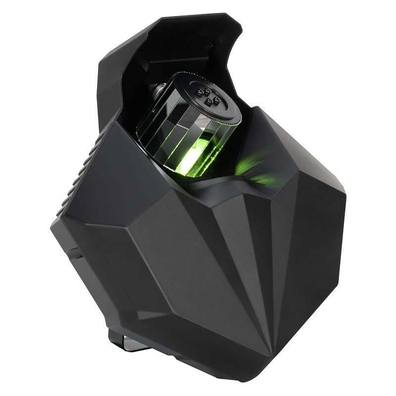 ADJ Eliminator Vortex: 80W LED Moonflower Effect featuring a Barrel Mirrored