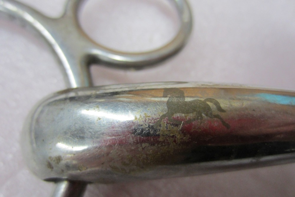 5" Jointed 4 Ring Elevator Gag Bit Snaffle Stainless Steel