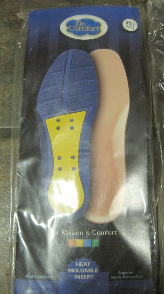 DR. COMFORT ~ HEAT MOLDABLE INSERTS,