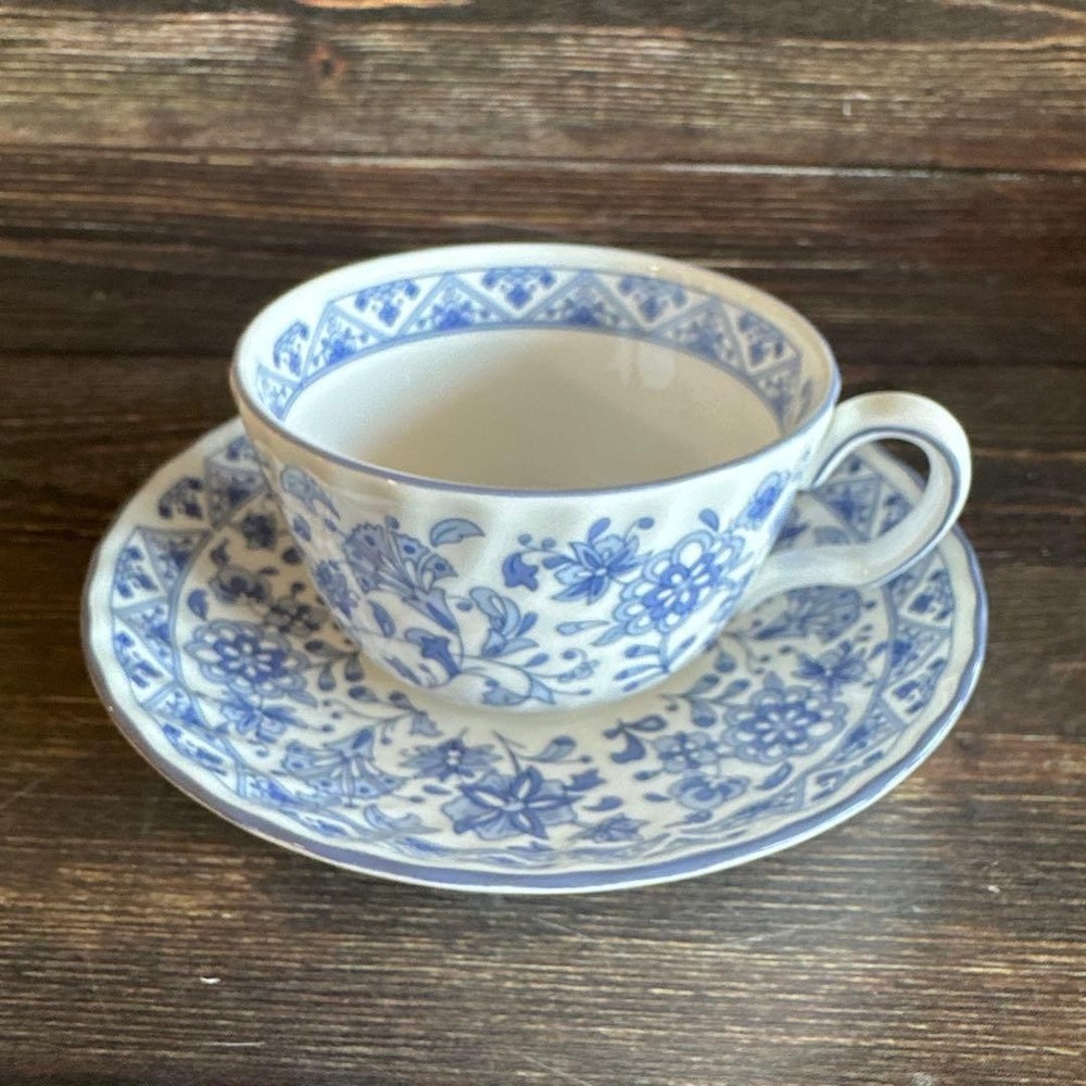 Minton Shalimar Cup Saucer 5 Set