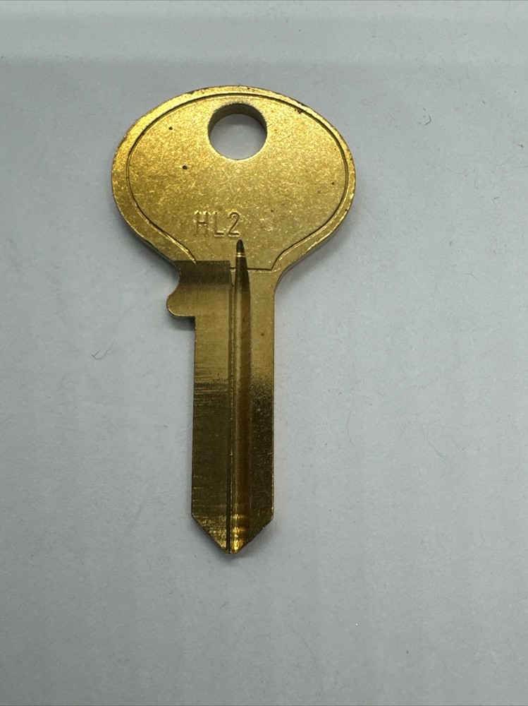 HL2 Uncut Key Blanks for Hudson / Bommer Mailbox Brass Locksmith