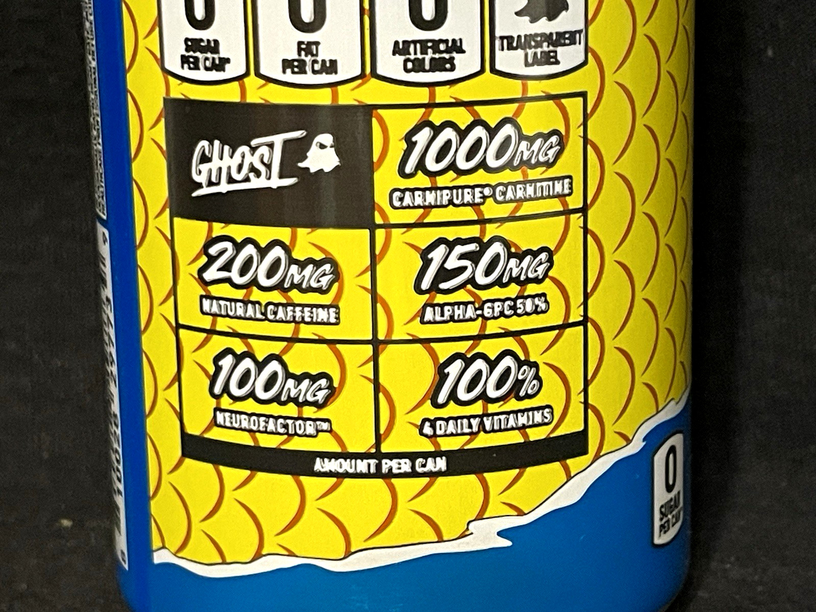 Ghost Swedish Fish Energy Drink Zero Sugar 2 Cans 16 oz Discounted Candy Flavor