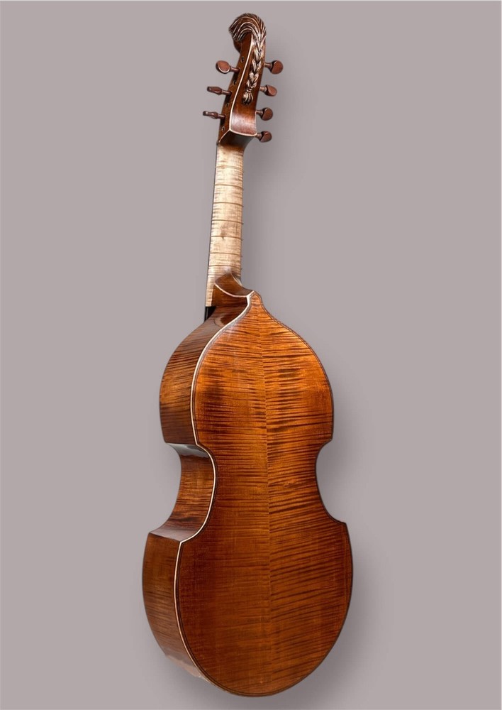 7-string bass viol after Nicolas Bertrand – new construction 2024