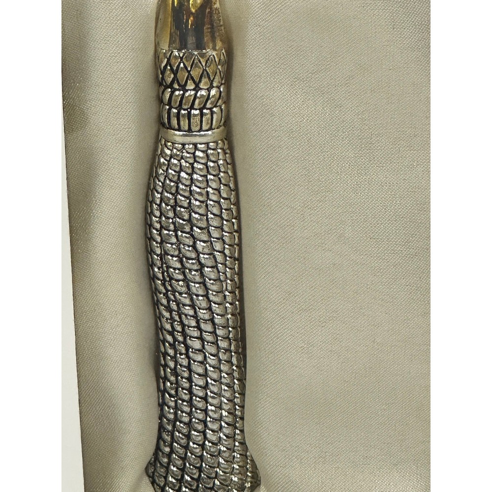 Grace Tea Ware Silverplate Elegant Beaded Handle Cake Knife and Server